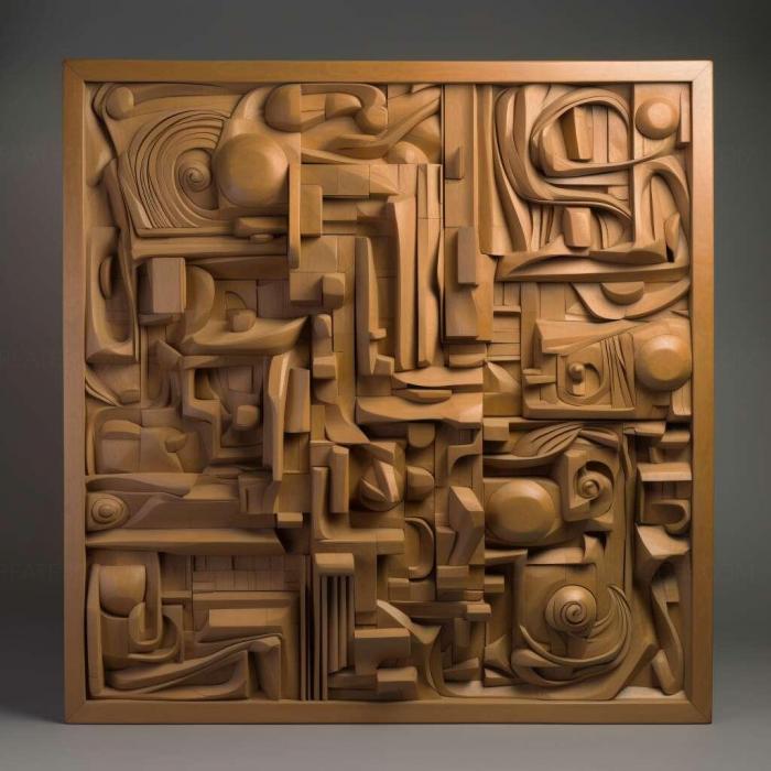 نموذج ثلاثي الأبعاد لآلة CNC 3D Art 